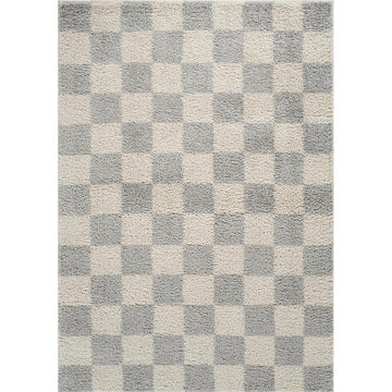 Chester Check CHS01 Grey Rug-Desire Rugs-Rug Love - The Most Loved Rug Store